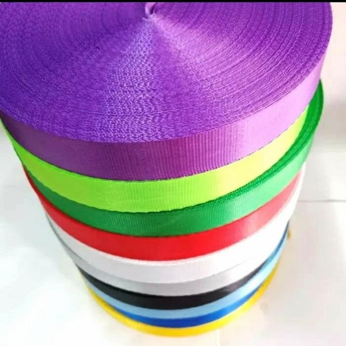 

promo tali lanyard 2,5 cm roll id card nylon