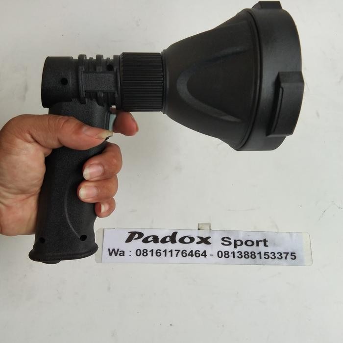 Lampu Blor Kuning 15W Torch Charge Senter Berburu Sinar Kuning Padox