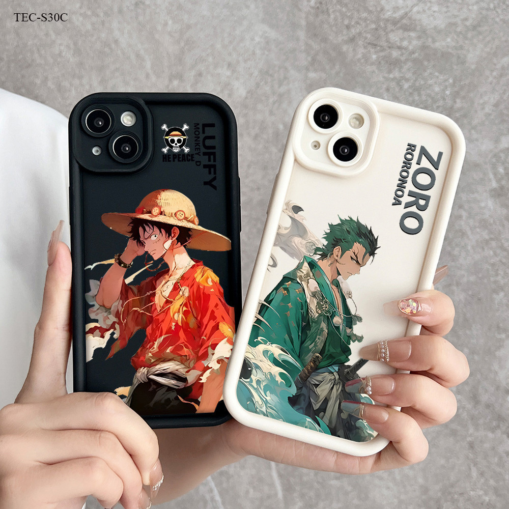 Casing Hp Untuk Tecno Spark Camon 30C 40 Soft Luffy 3423 Mode Cassing