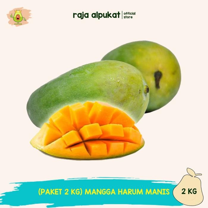 

NATURE- (Paket 2 Kg) Mangga Harum Manis Super - Raja Alpukat
