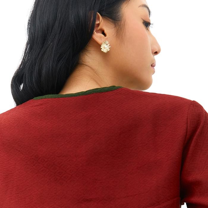 NONA RARA - Fogia Noel Tulis T2571, Baju blouse batik wanita modern