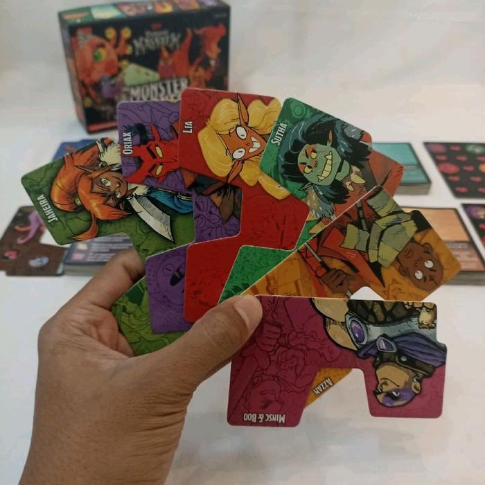 dungeon mayhem monster madness - board game