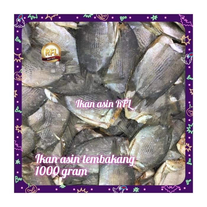

Siap Kirim Ikan Asin Biawan / Tembakang 1kg - Kering, Gurih dan Lezat