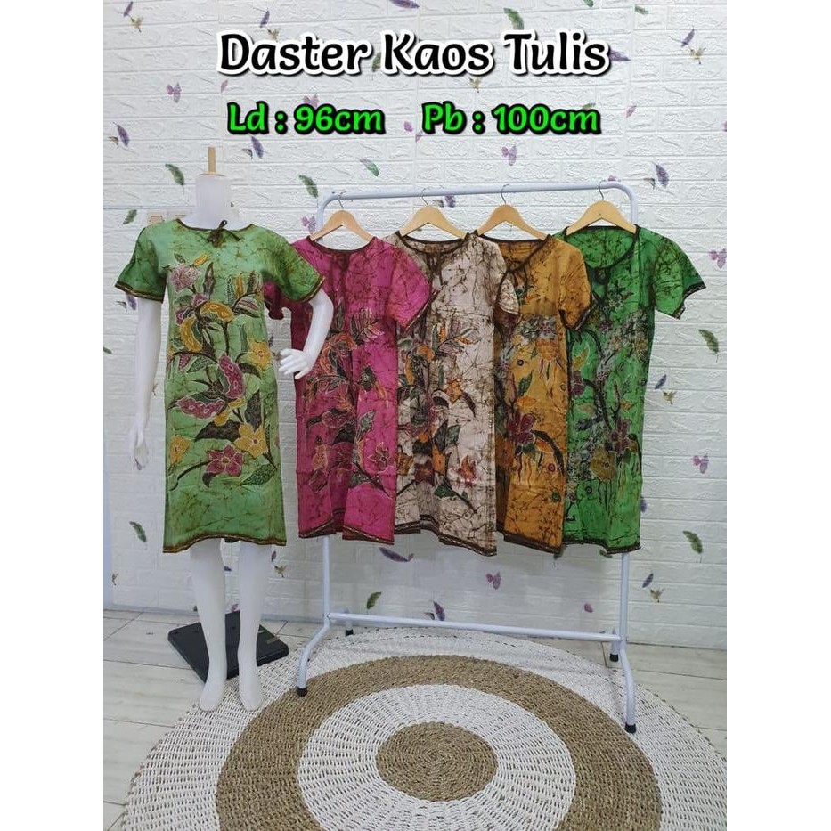 TERMURAH DASTER BATIK KAOS TULIS KATUN HD PREMIUM READY STOCK