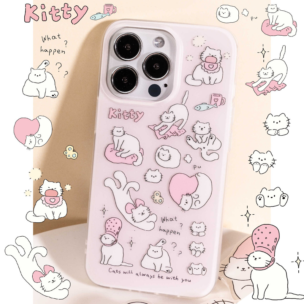 Lucu Kucing Anti Crack Imut Casing Hp Infinix  60 PRO PLUS Smart 9 Smart 10 Plus Hot 60I Note 50 Pro
