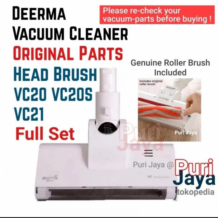 Siap Kirim Deerma Vc20 Plus Vc21 Vc20S Head Brush Nozzle Charger Dust Box