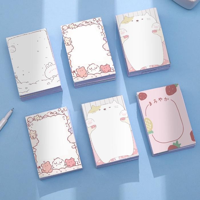 

Bisa Termin! Japanese Cartoon Mini Memopad - Catatan Kecil - Memo Portable Isi 100