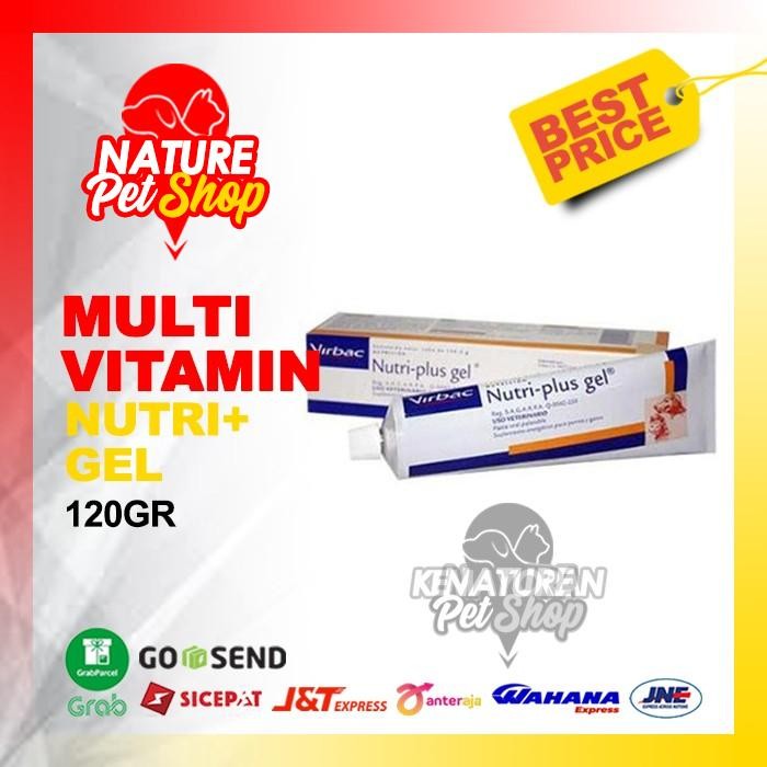 NUTRI PLUS GEL 120G VITAMIN ANJING NUTRI PLUS GEL
