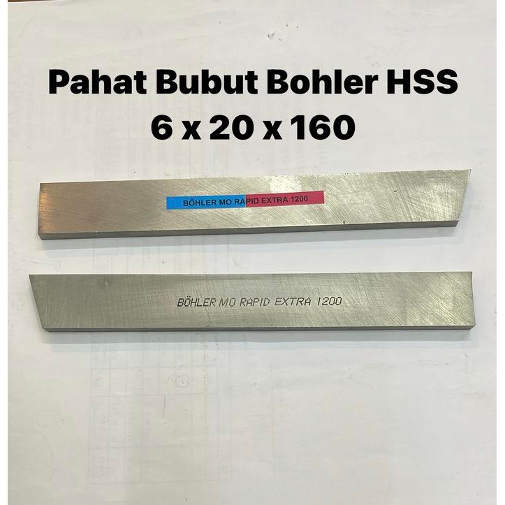 Stok Terbatas! Pahat Bubut Bohler Hss 6 X 20 X 160 Terlariss !!