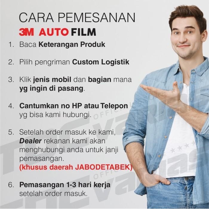 Window Auto Film New Innova Eriga Calya Sigra Kaca Film Mobil 3M Asli