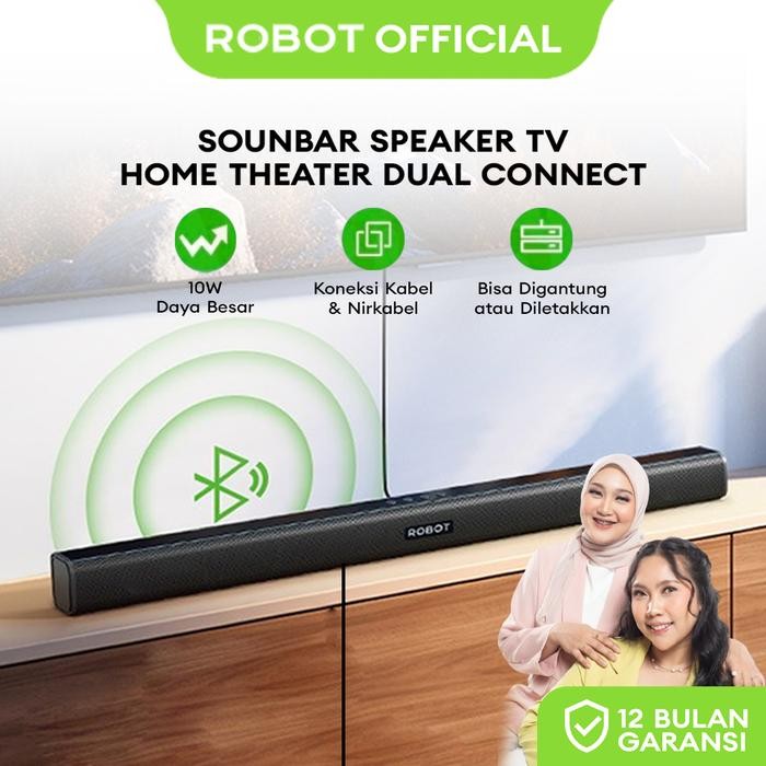 Bose Acoustics - (Ekslusif Ischaindyofc) Soundbar Speaker Tv Rb590 Wireless 5.3 Home Theater Dual