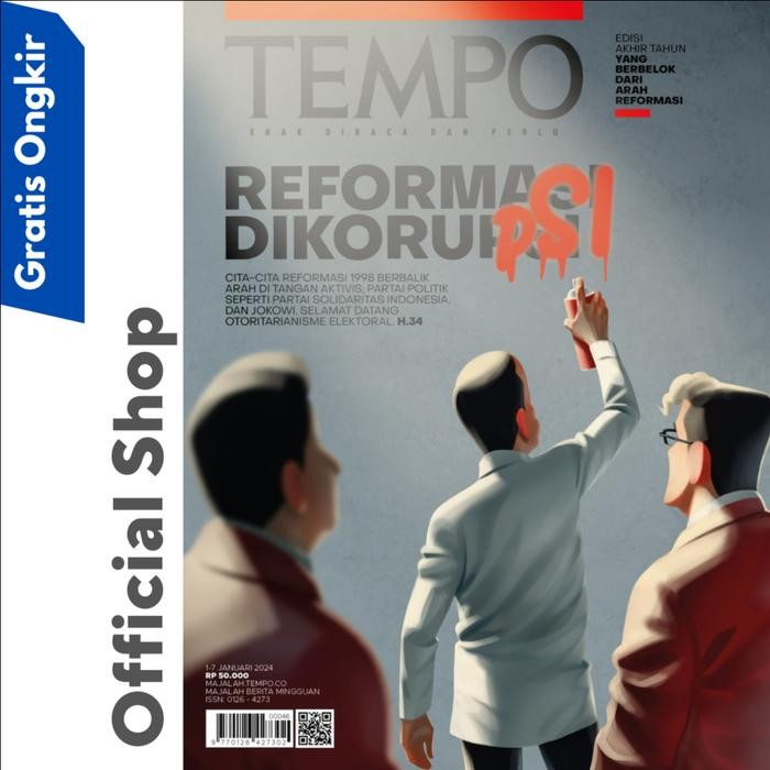 

Majalah Tempo Ed 5246 REFORMASI DIKORUPSI ( 1 Januari 2024 )