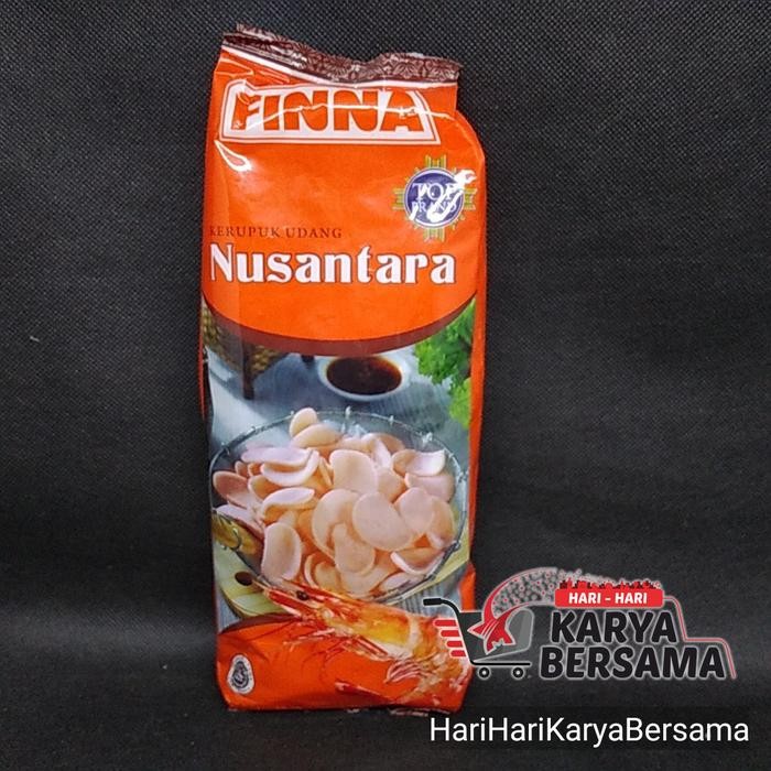 

TERLARIS FINNA KERUPUK UDANG NUSANTARA 380GR READY STOCK