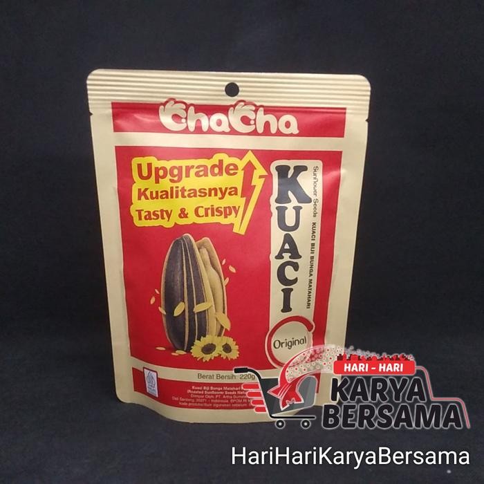 

ASLI CHACHA KUACI BIJI BUNGA MATAHARI POUCH 220GR READY STOCK