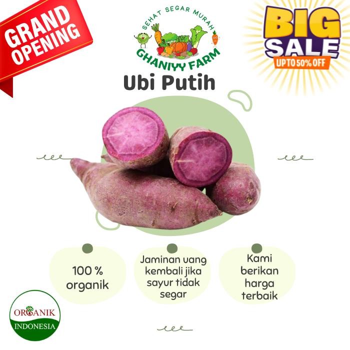 

LUXEHEALTH- Ubi Ungu Premium Quality Organik By Organik Indonesia