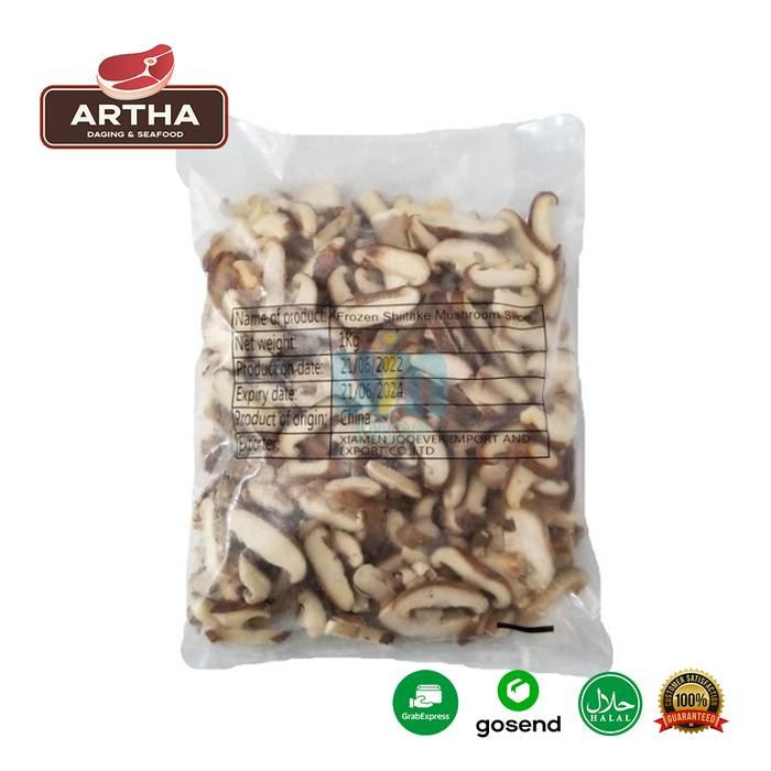 

LUXEHEALTH- Frozen Mushroom Shitake // Jamur Shitake Potong // 500Gr/1Kg
