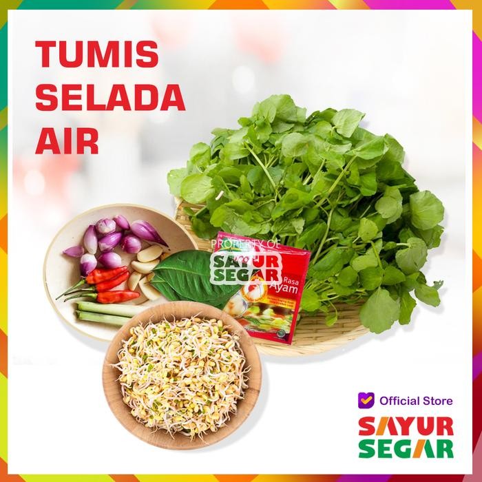 

LUXEHEALTH- Paket Tumis Selada Air Kecambah [1 Pack] Siap Masak