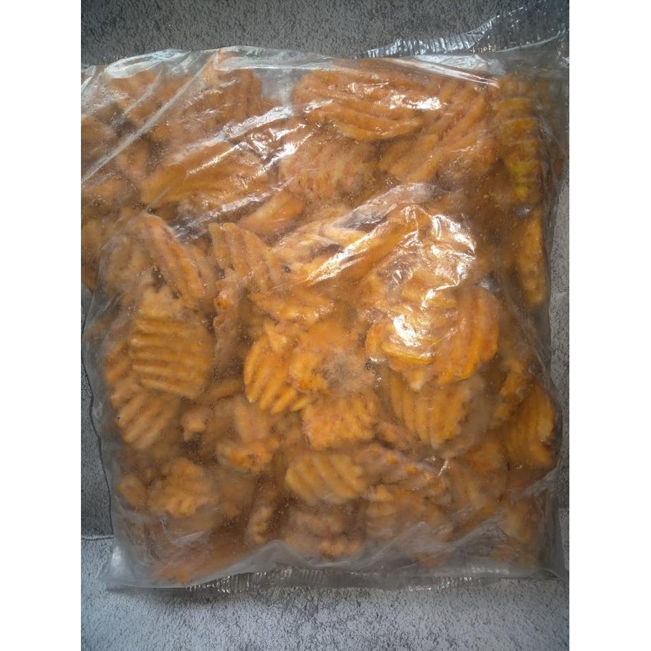

LUXEHEALTH- Kentang Mc Cain Crisscut Waffle Fries - Packaging Polos
