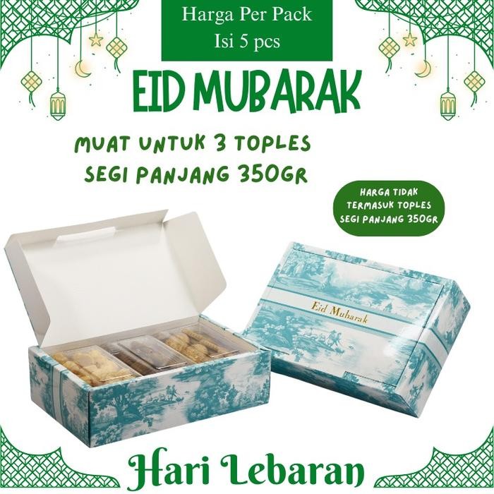 

Box Lebaran /Dus kue Lebaran / kotak kue kering Lebaran /dus parcel