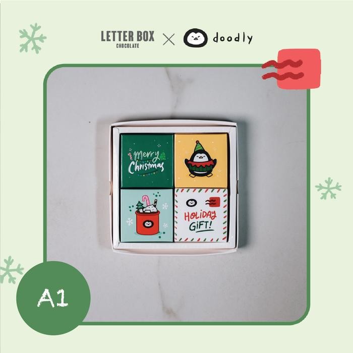 

Hadiah Natal - Letter Box Chocolate Christmas Gift 2x2