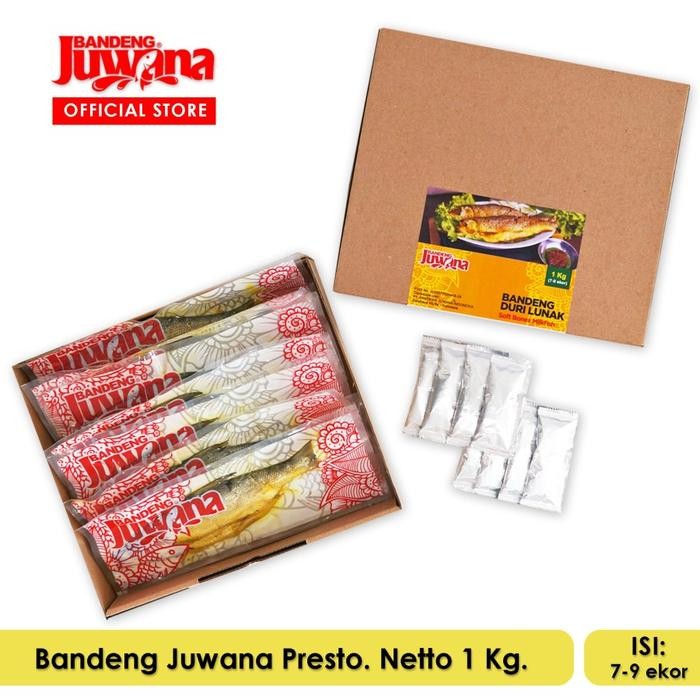 

Bandeng Juwana - Bandeng Presto 1Kg (7-9 ekor) - Duri Lunak