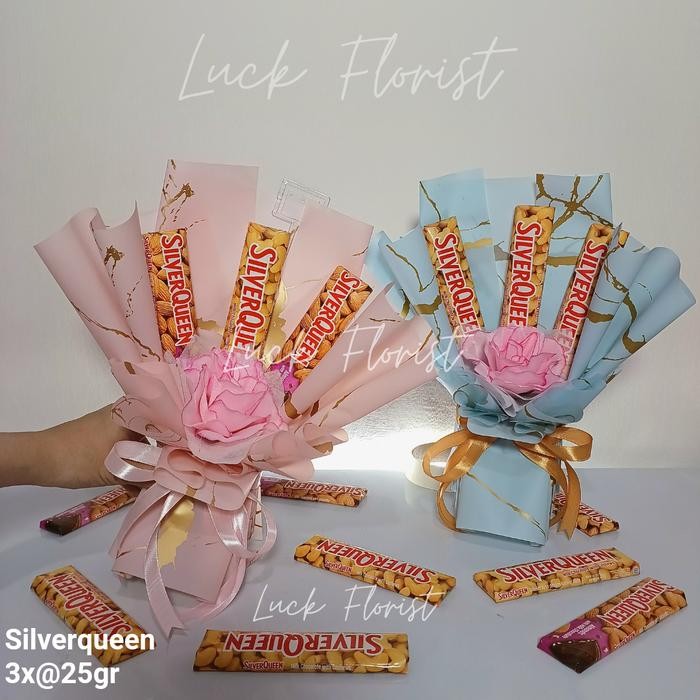 

Buket Cokelat Silverqueen - Buket Snack - Buket Anniversary Coklat