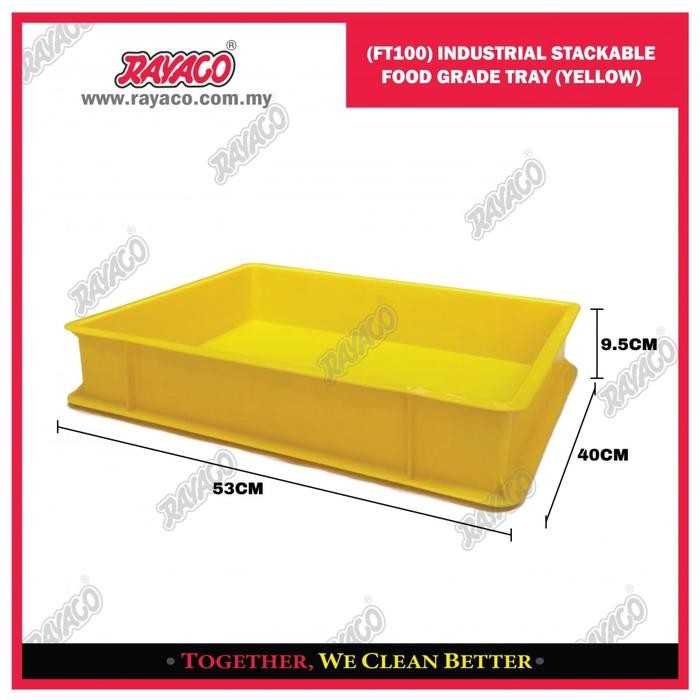 Terbaru - Nampan Kue Plastik / Nampan Roti / Nampan Kue / Nampan Makanan / Nampan Kuning / Penutup