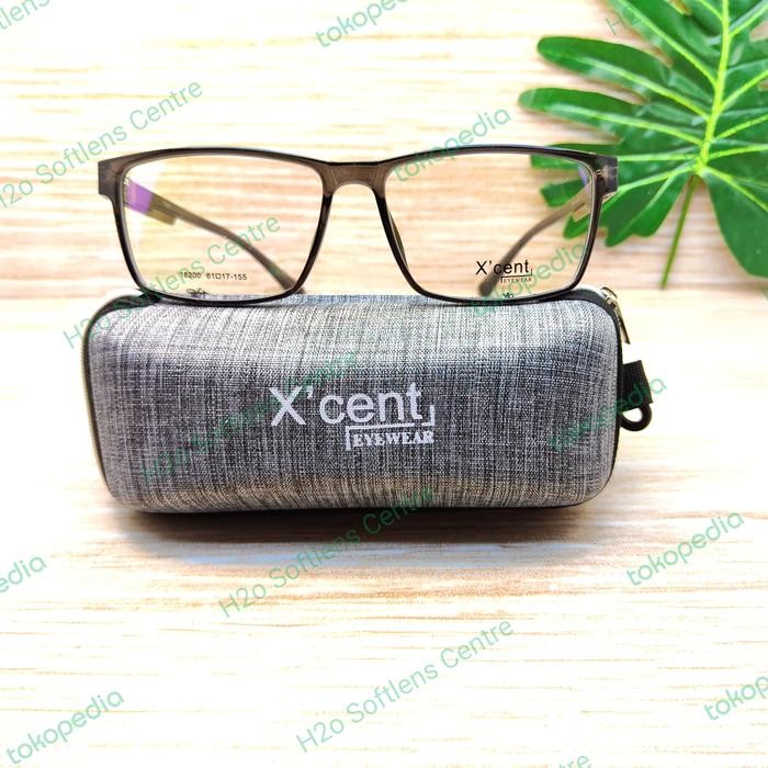 Frame kacamata pria Size paling Besar 61 Xcent 18200 C11