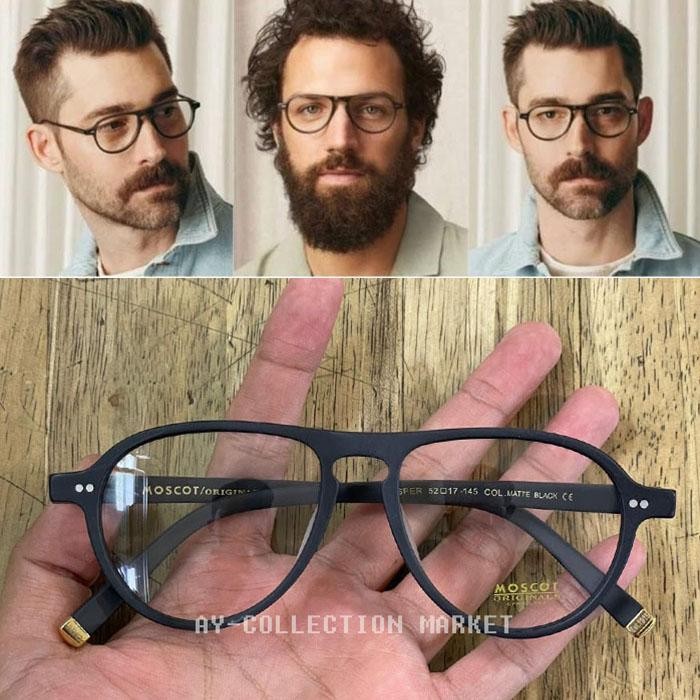 Frame Kacamata Pria Wanita Moscot Jasper