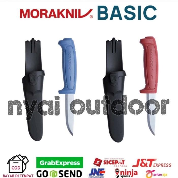 Pisau Morakniv Basic 546-511 Carbon Original Pisau Outdoor