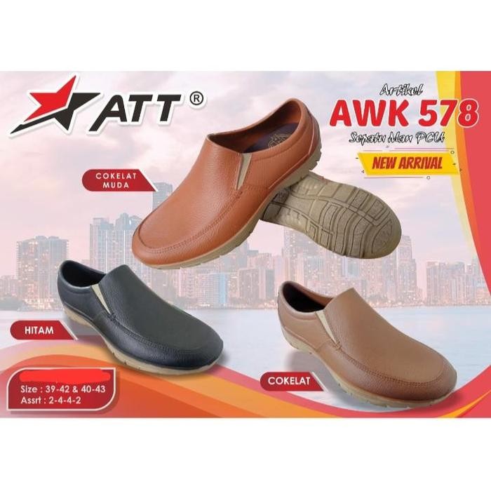 Sepatu pria ATT AWK 578 KARET