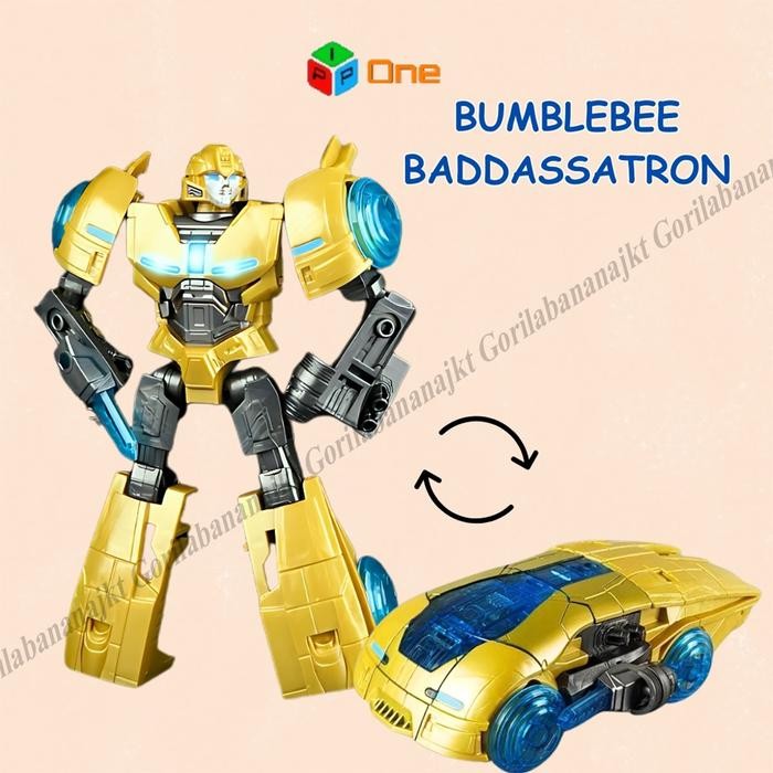 Baru Mainan Action Figure Hornet Warrior Transformers One Bumblebee Baddassatron JK-09