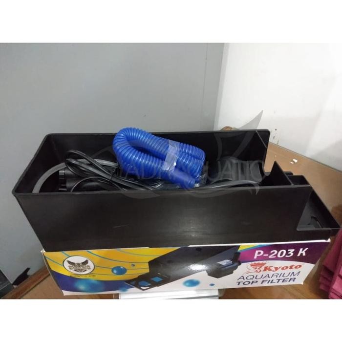 Promo KYOTO P-203K AQUARIUM TOP FILTER POMPA AIR CELUP FILTER AQUARIUM