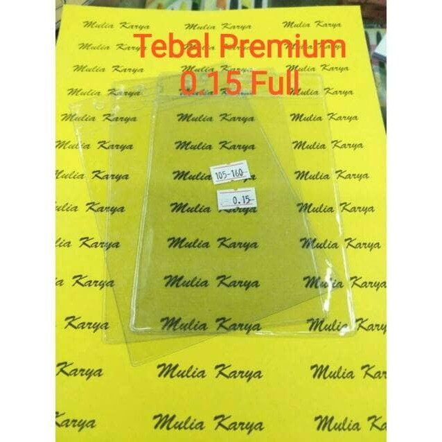 

Ready Plastik Name Tag 10.5X16Cm Tebal Premium Mika 0.15Mm