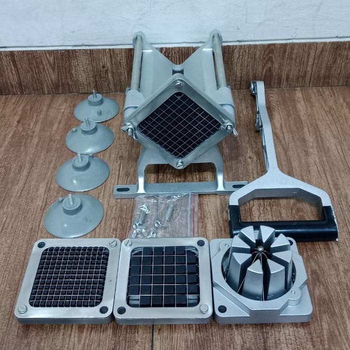 Potong Kentang Horizontal Pemotong Kentang Frrench Fries Wedges OSSEL