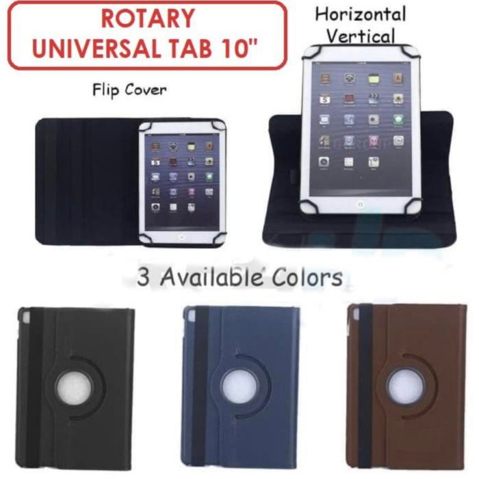 READY STOCK FLIP ROTARY CASE LEATHER ADVAN TAB SKETSA/SKETSA 2 10 INCH