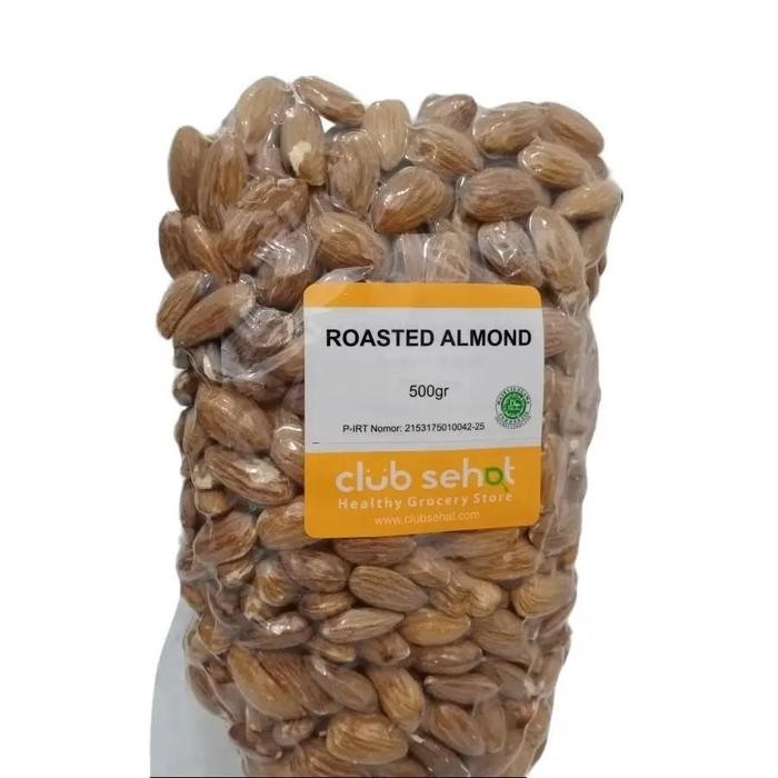

Club Sehat Roasted Almond 500Gr Snacks Food