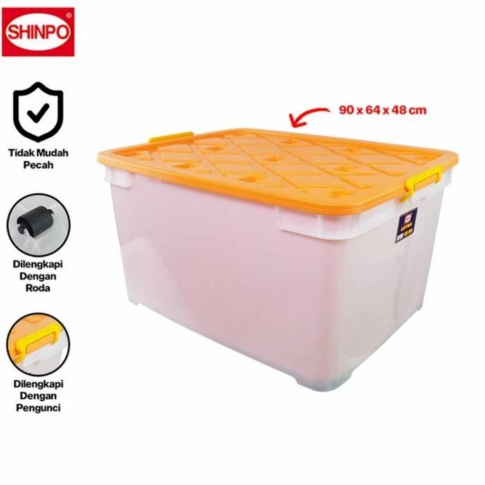SHINPO : CB195 BOX CONTAINER DGN RODA CB 195 EXTRA 195 LT /BY