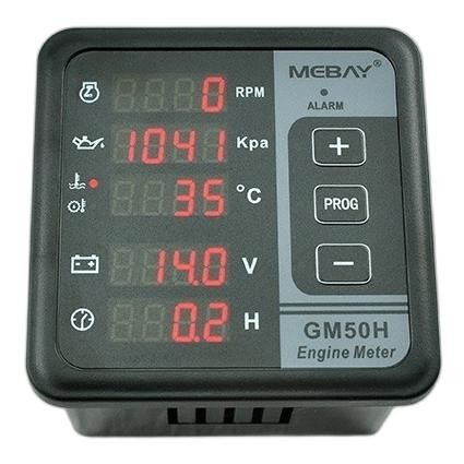 ready MODULE GM50H MEBAY ENGINE METER DIGITAL GM 50H GENSET MESIN POMPA HYDRANT PUMP