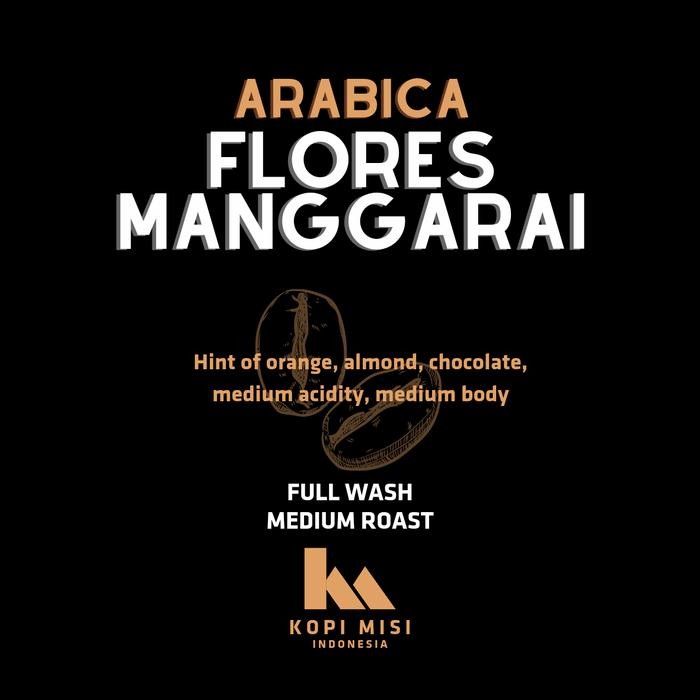 

Kopi Arabica Flores Manggarai Roasted Beans 200 gram