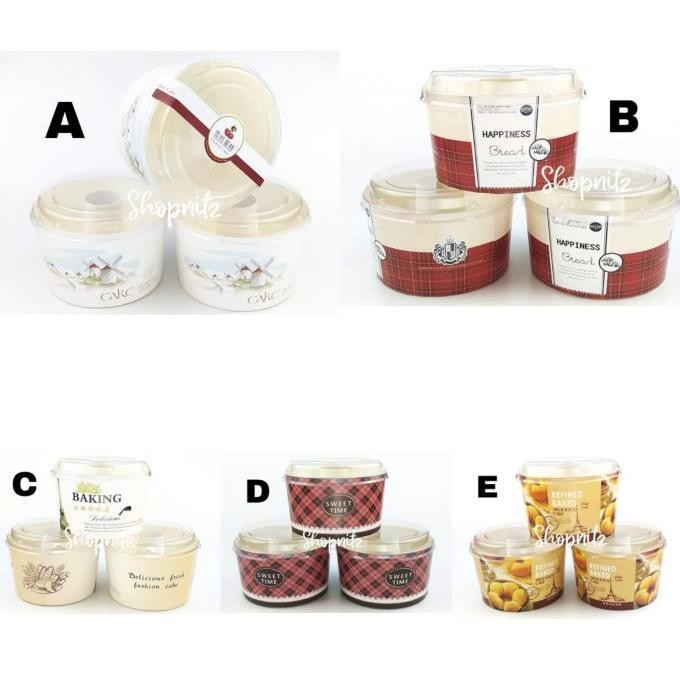 PROMO SPECIAL Paper Chiffon Cup Loyang kertas Premium Chifon Paper Cup Chiffon