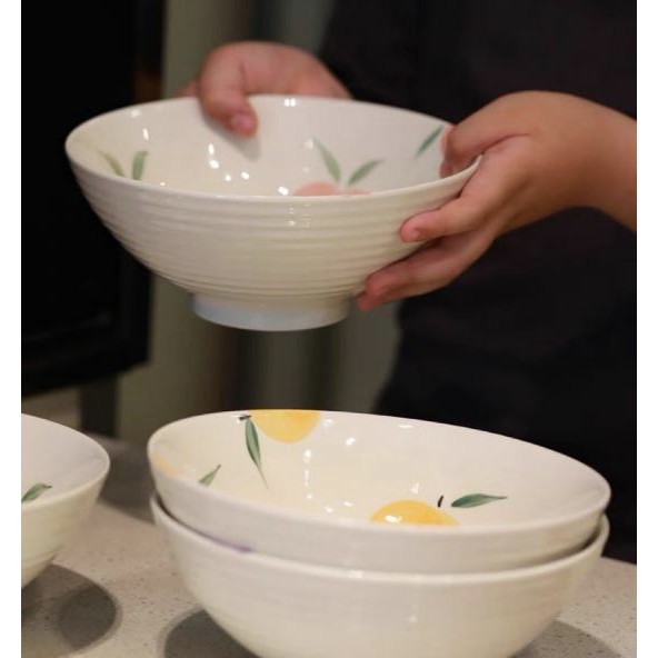 RAMEN BOWL MANGKOK RAMEN MIE KERAMIK LUCU KOREA KOREAN STYLE