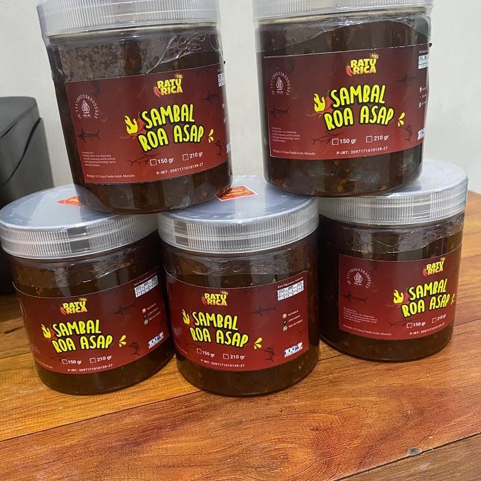 

Ratu rica 500 gram Asli Manado bisa COD seluruh Indonesia [SAMBAL ROA]