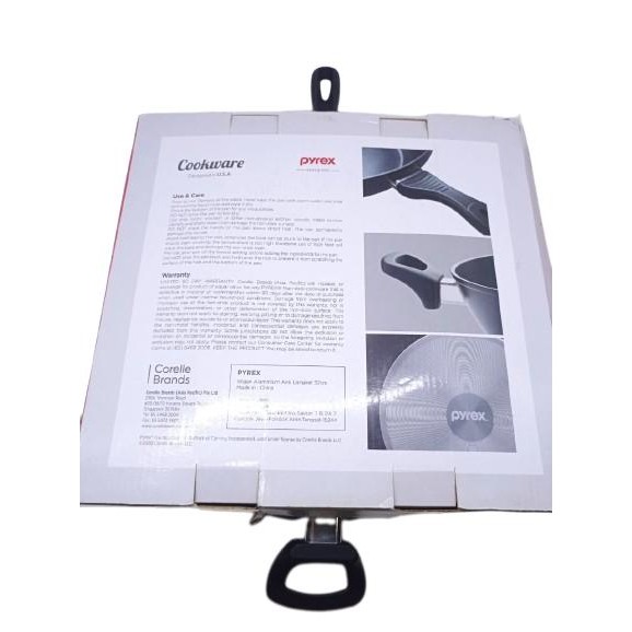 Pyrex Cookware Wokpan 32cm Panci Wajan Aluminium Anti Lengket 32 cm
