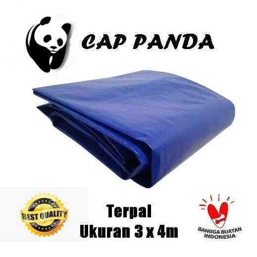 PROMO  Terpal Biru Ukuran 3x4m