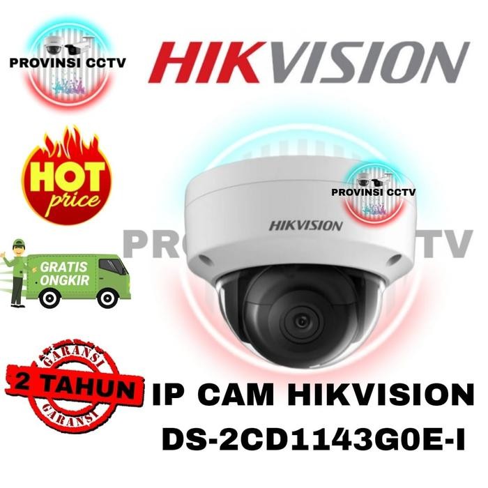 PAKET CCTV IP CAMERA HIKVISION 4MP 8 CHANNEL 8 KAMERA IP CAM POE