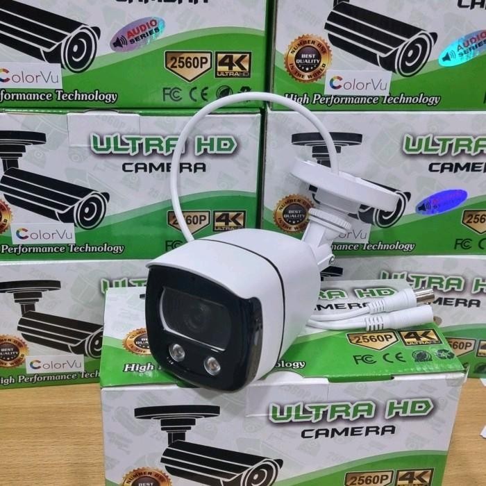 kamera cctv outdoor lenz 8mp colorvu audio bluid mic