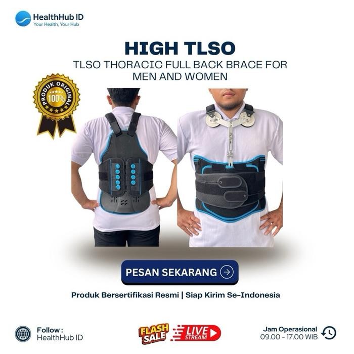 High TLSO TLSO Thoracic Full Back Brace for Men and Women