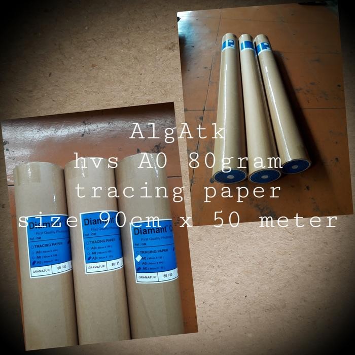 

Bisa Termin! Diamant Copy Kertas Hvs Roll A0 80Gsm Ukuran 90Cm X 50M Kertas Hvs Putih