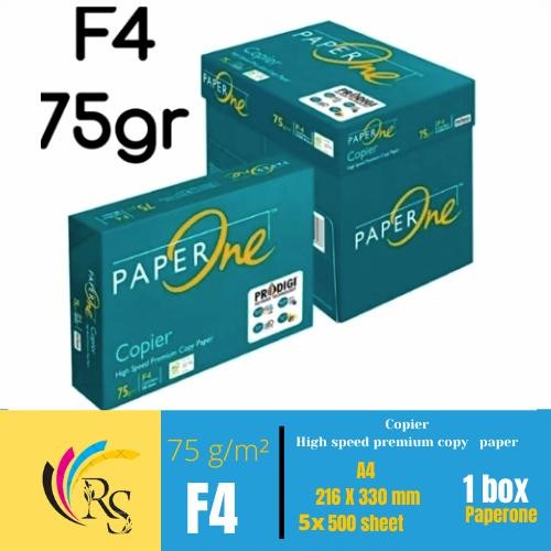 

Bisa Spk! Kertas Hvs Paperone F4 Isi 500 Sheet 1 Rim